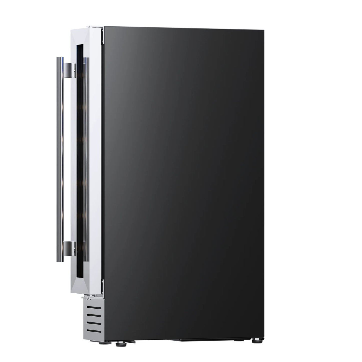 7 Bottle Mini Wine Cooler Refrigerator | Compact Freestanding/Built-in Wine Fridge with Constant Temperature & R600a Cooling for Home Bar & Kitchen