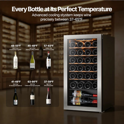 Beverage Cooler – 3.1/3.35/4.59 Cu.Ft (88/95/130L), Single Temperature Zone, Direct Cooling Beer & Drink Refrigerator with LED Ambient Lighting, for Kitchen, Office, Living Room & Bar Counter