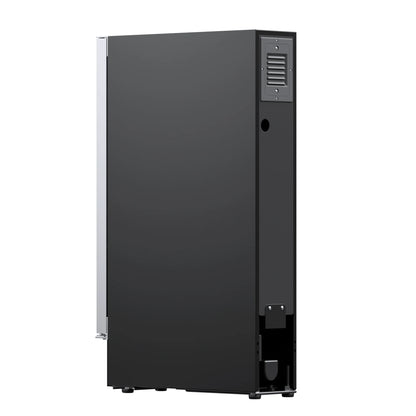 7 Bottle Mini Wine Cooler Refrigerator | Compact Freestanding/Built-in Wine Fridge with Constant Temperature & R600a Cooling for Home Bar & Kitchen