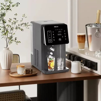 3-in-1 Ice Maker & Water Dispenser – Countertop Hot & Cold Water Machine, Instant Heating & Cooling, Energy Saving, Large Capacity Home Appliance