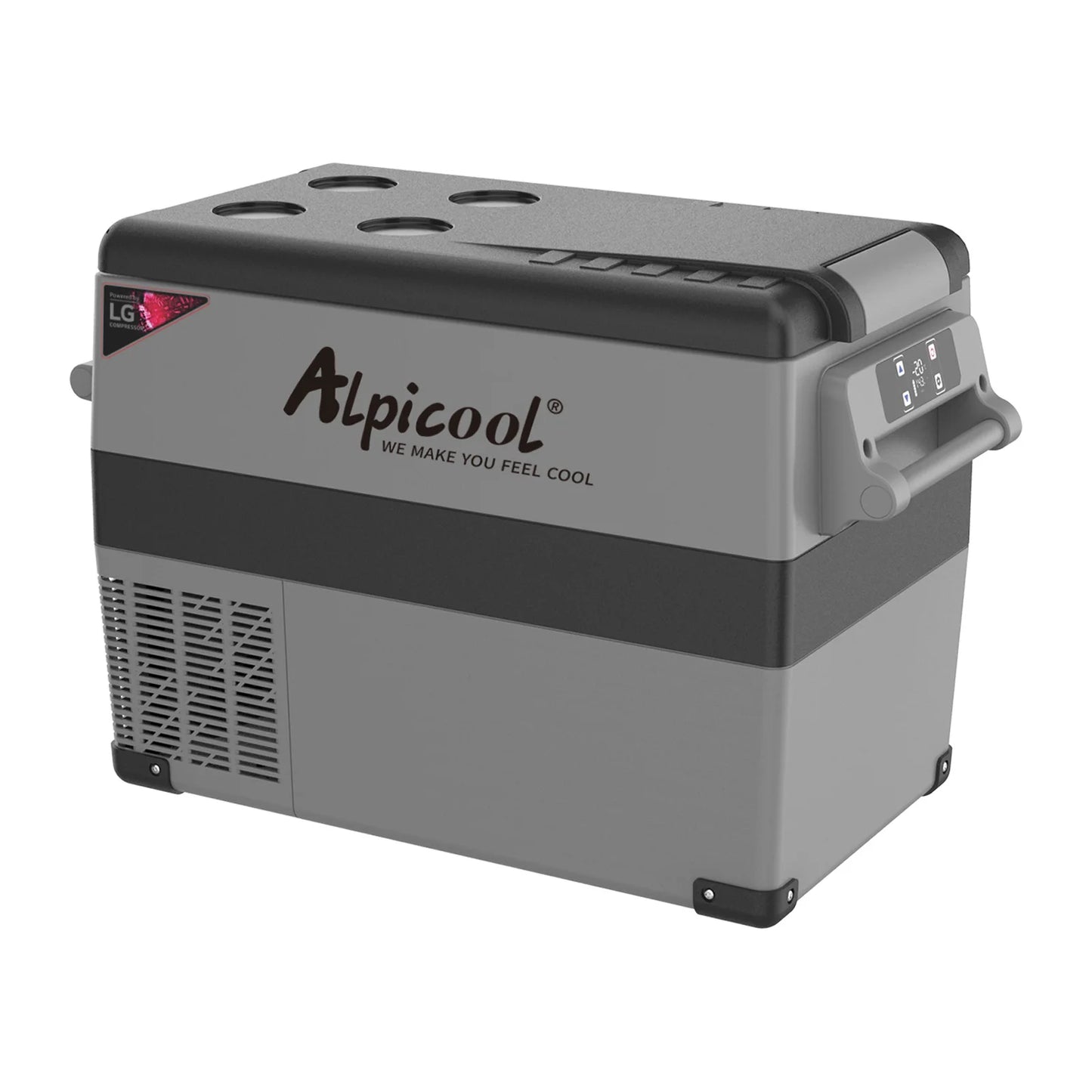 Alpicool LGCF45 Portable 12V Car Refrigerator | 42 Quart Mini Freezer for Truck, RV & Travel (-4°F to 68°F)